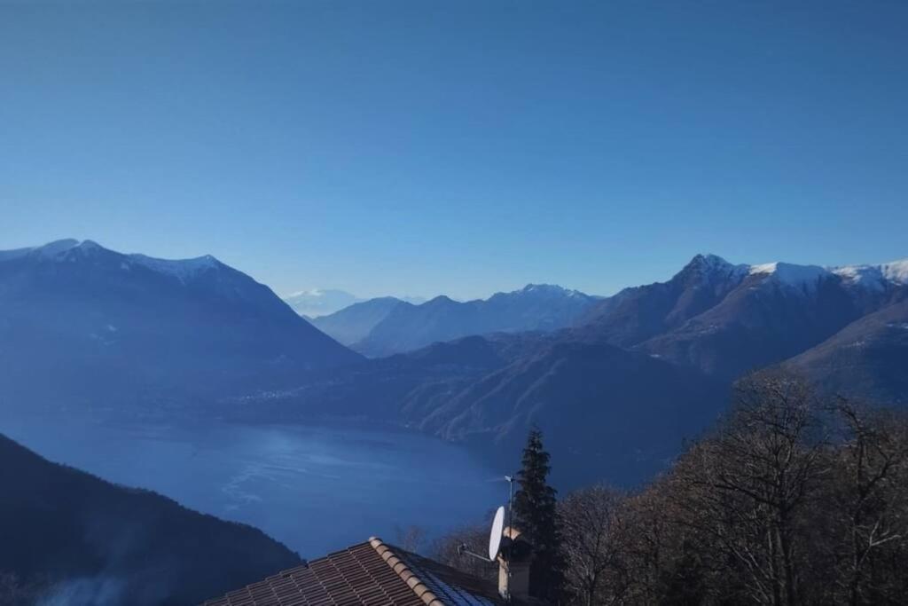 Chalet La Terrazza Vista Lago Bellano Eksteriør bilde
